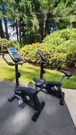 Pair of Nautilus U616 Exercise Bikes