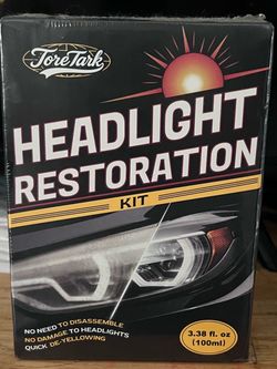 Headlight restoration kit
