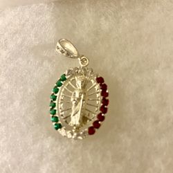 San Juditas And Virgen Maria Silver 925