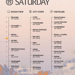  CRSSD - 2 GA TICKETS