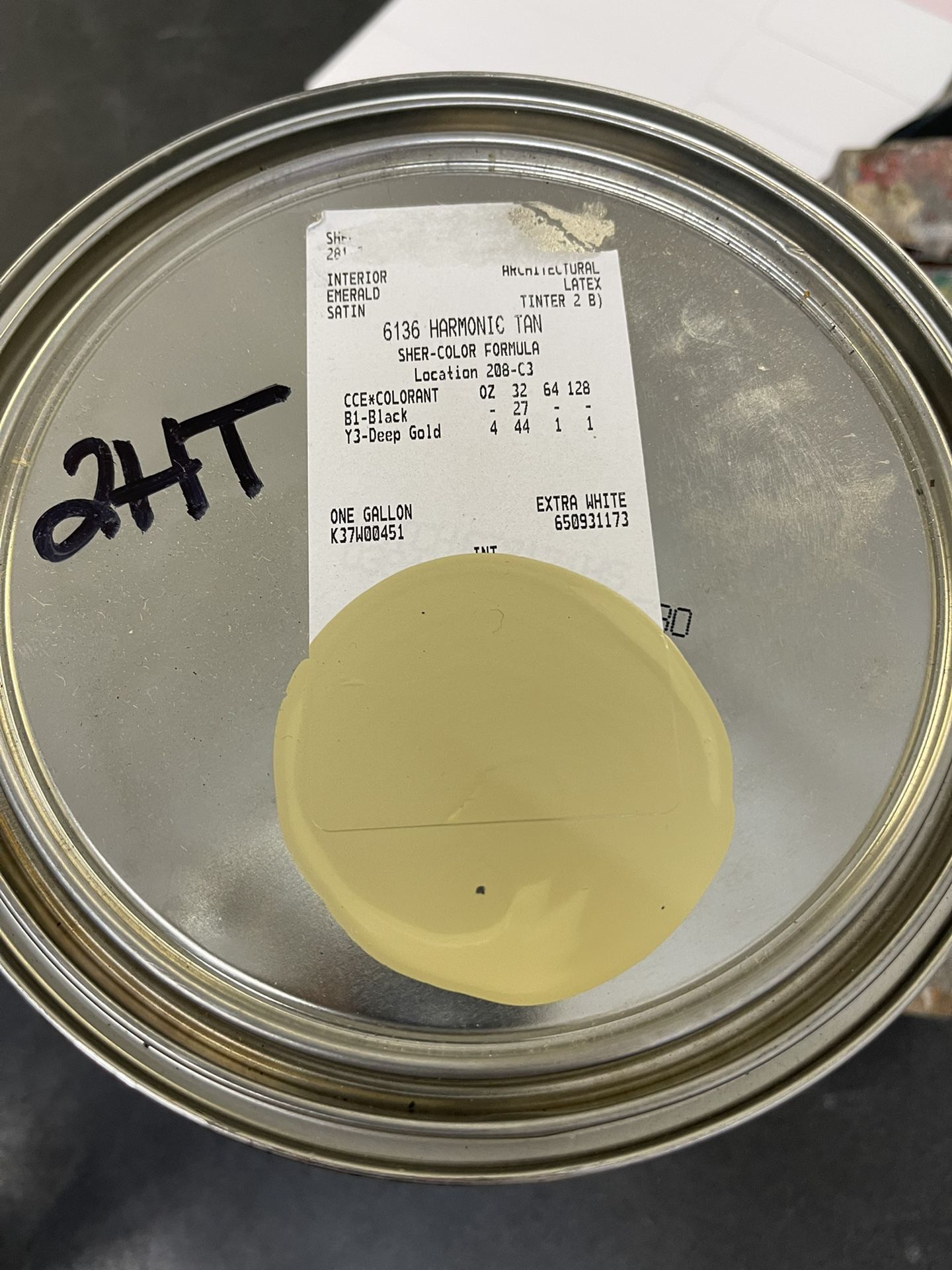 Interior Tan Paint