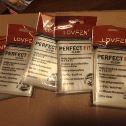 500 count penny sleeves for standard size sports cards and other trading cards