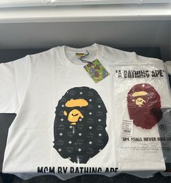 Mcm black Bape