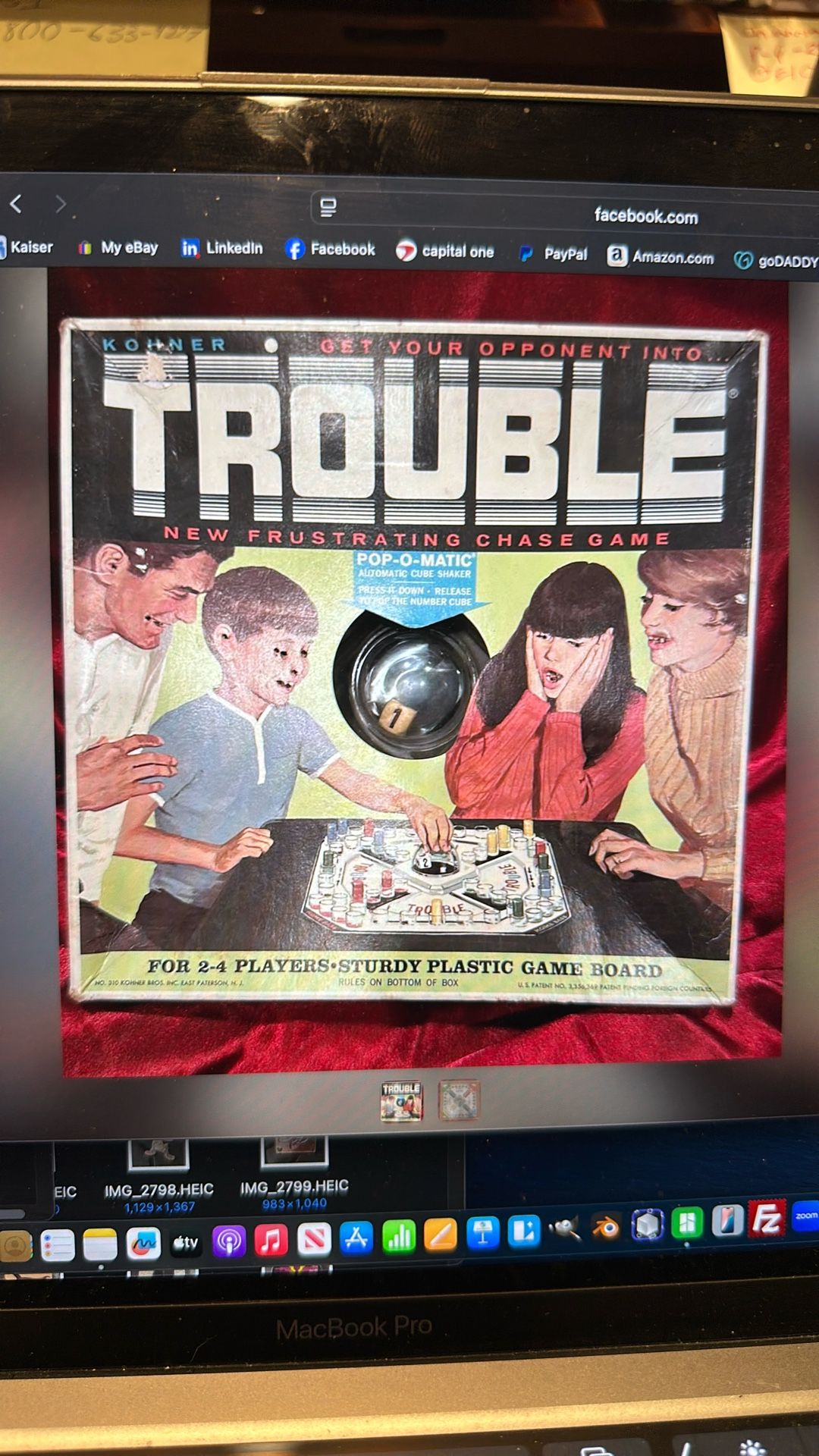 1960s trouble game