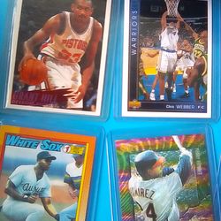 Various star rookies cards