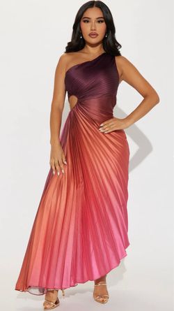 Fashion nova Tahiti Ombre Maxi Dress