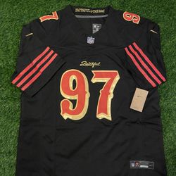 San Francisco 49ers Nick Bosa Rivalries Collection Jersey Men’s XL