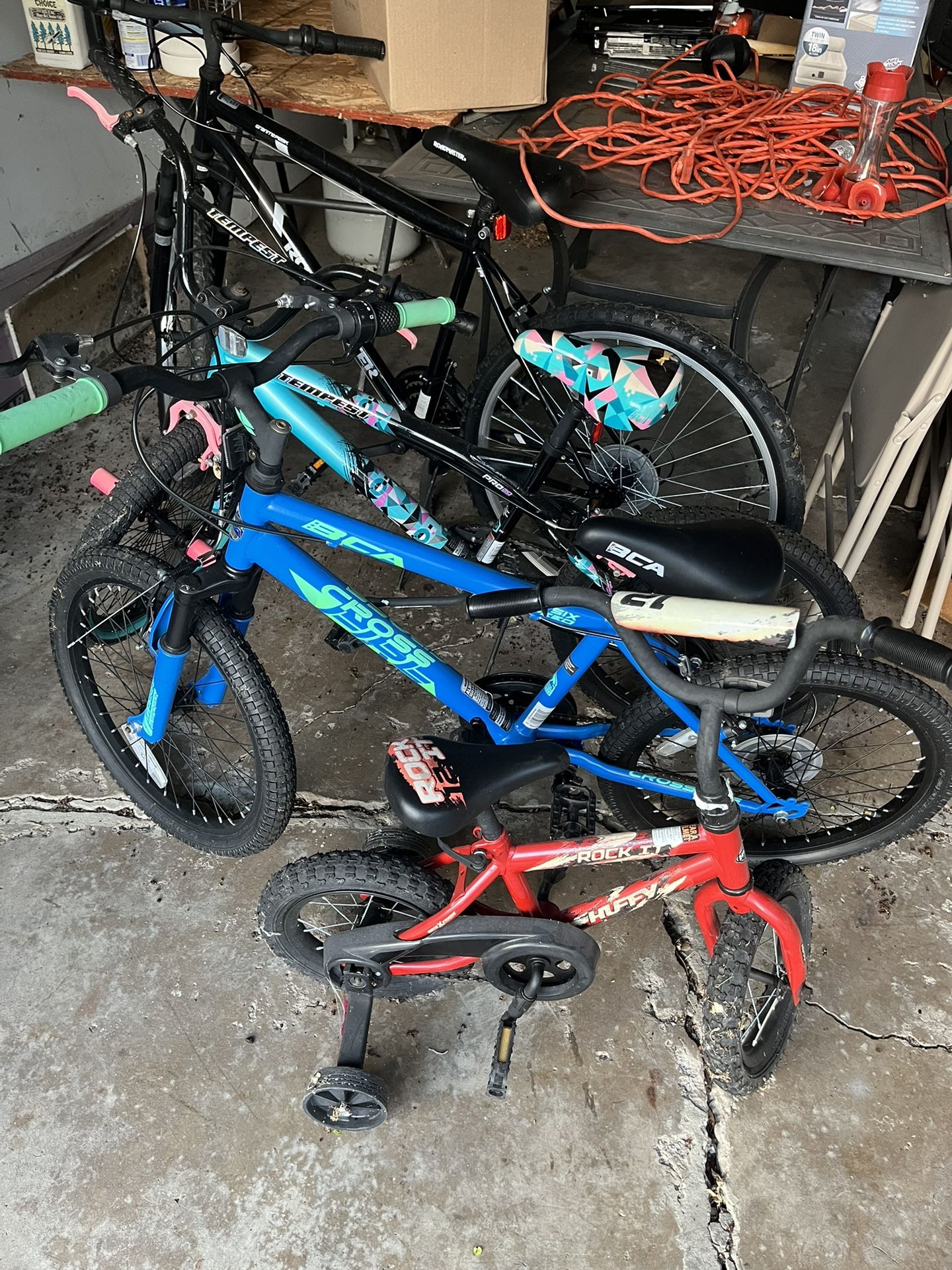 Buy 1 Or All 4 Bikes For Sale  $75,$75,$45,$25i