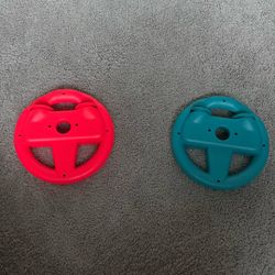 Nintendo Switch Joy-Con Steering Wheels (Red & Blue) – Mario Kart