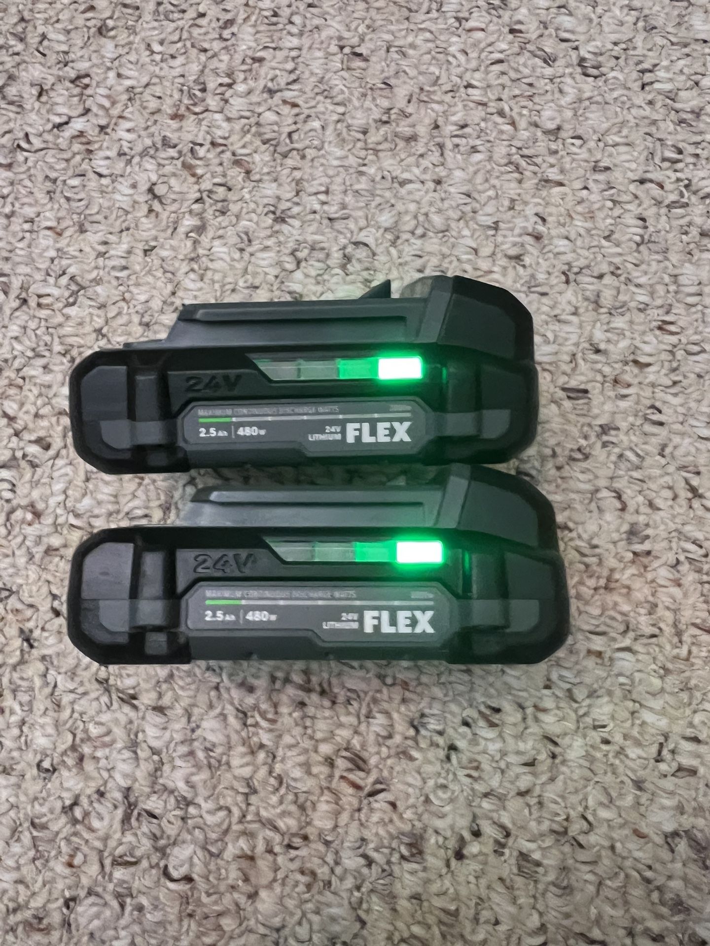*NEW* FLEX 24V 2.5AH battery — $40 Each