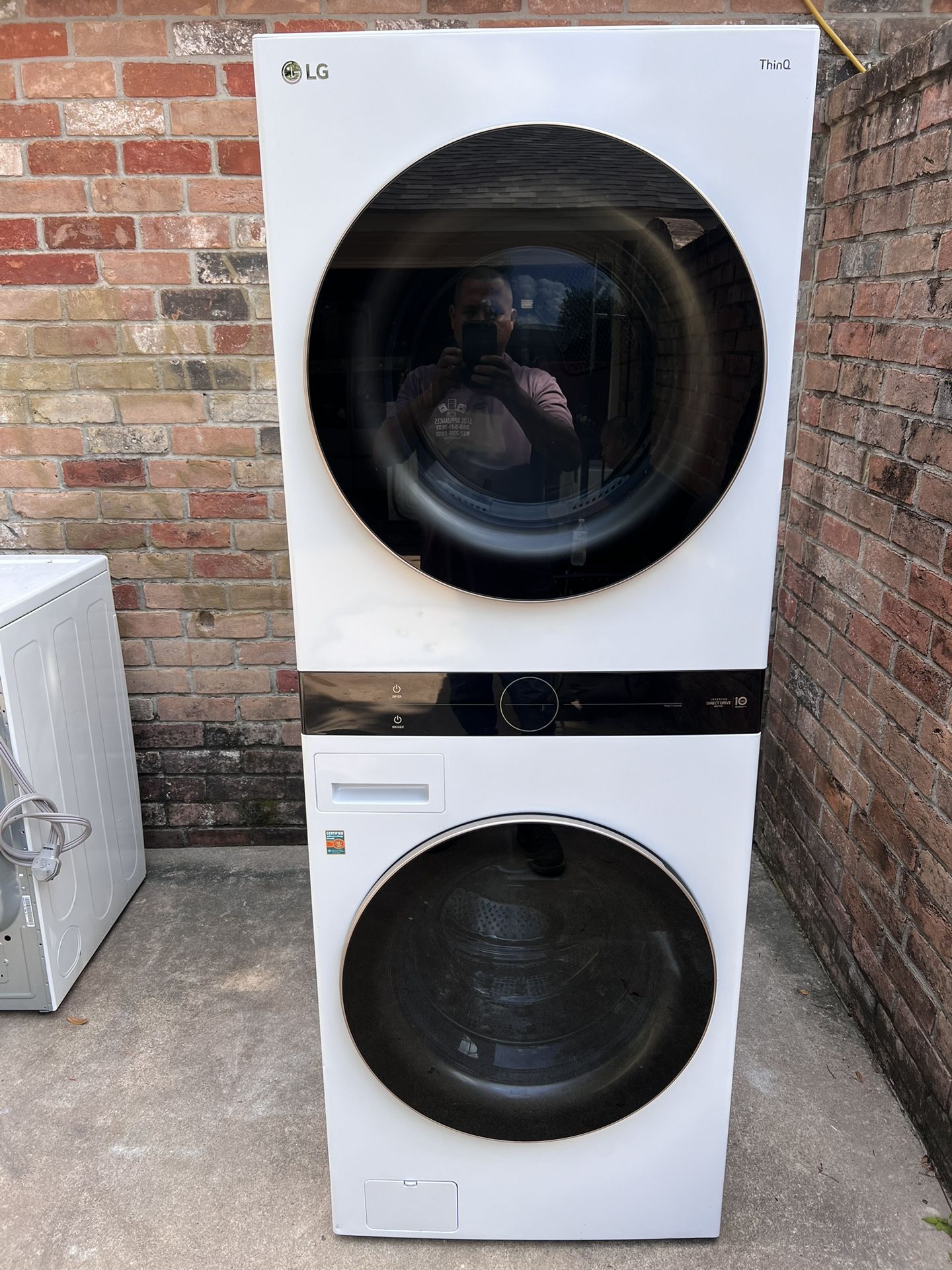 New Washer And Electric Dryer. Lavadora Y Secadora Eléctrica Nueva