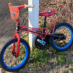 Spiderman Bike Excellent Condition Like New 
