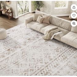SIXHOME 5'x7' Area Rug for Living Room Washable Rug Boho