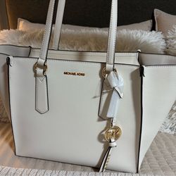 Michael Kors Large Tote Bag Light Cream “Kris”