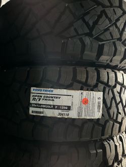 35x12.50R20LT TOYO OPEN COUNTRY R/T TRAIL