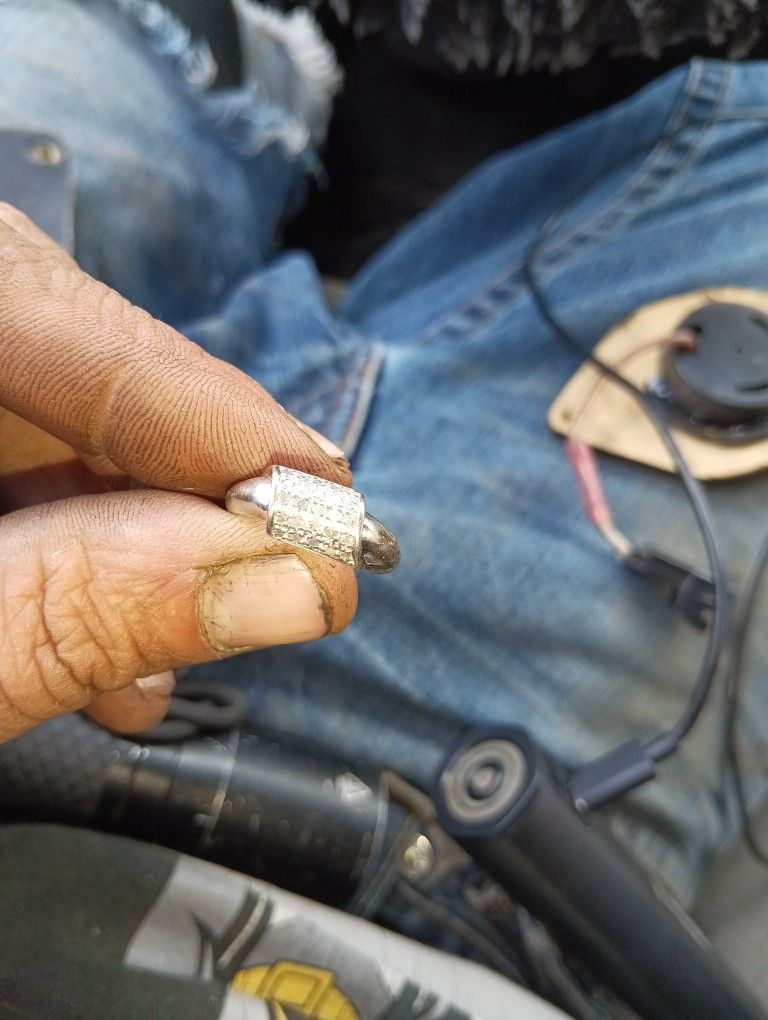 10k White Gold With Mine Diamonds