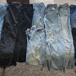 Jeans And Shirts For Teens Sz Xsmall To Small 50 For Jeans And Shirts 30$
