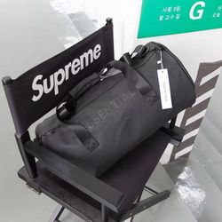 FOG Essentials Duffel Bag Black Fear of God Travel Bag