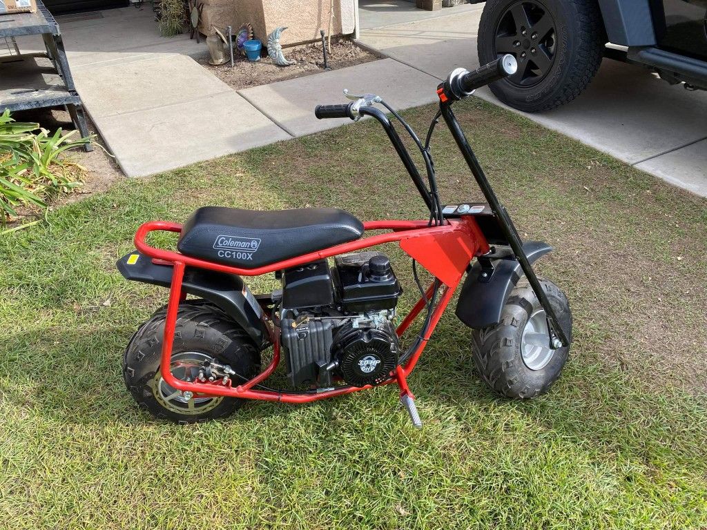 Coleman Gas Scooter Like New 