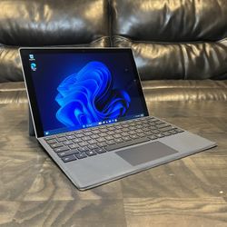 Touchscreen Microsoft Surface Pro 5 Core i7 16GB RAM 512GB SSD 13.3” 2K display Windows 11 tablet laptop computer 