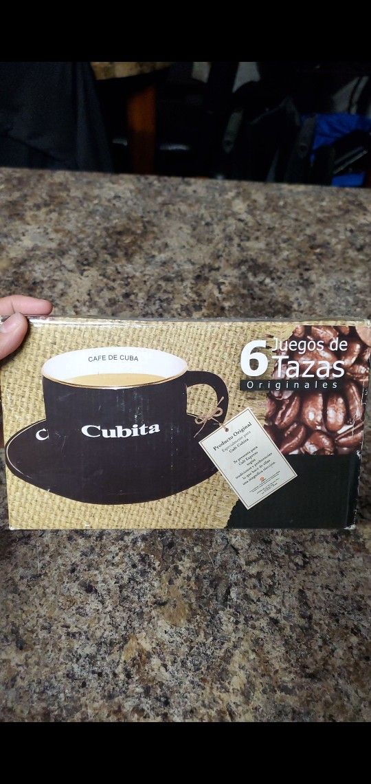Tacitas De Cafe TRAIDAS DE CUBA