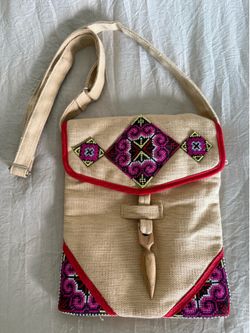 Embroidered Purse