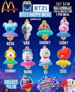 BT21 x McDonald’s