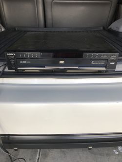 Sony DVD player 5 disc changer