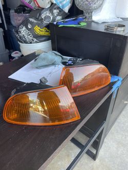Rare Password:JDM 92-95 Honda Civic Corner Lights Pw: Jdm