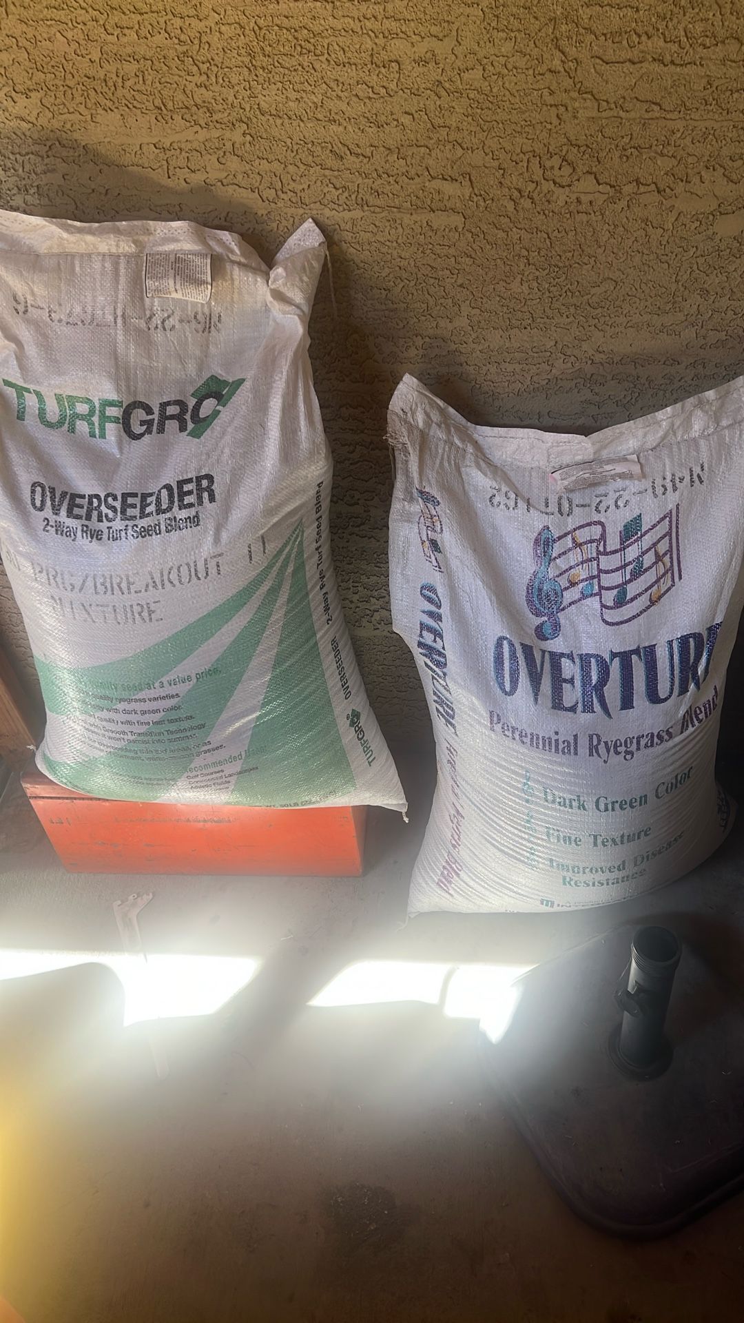 Grass Seeds Brand New Two Bags 