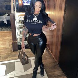 Black Balmain T Shirt