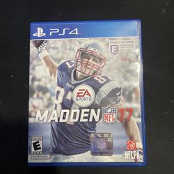 Madden 17 PS4 Game