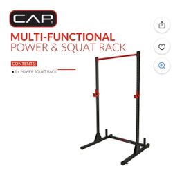 CAP Barbell Multi-Functional Power and Squat Rack with Bar Holder