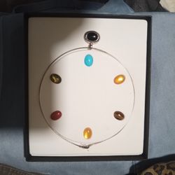 Girls Necklace 095 Silver Italy