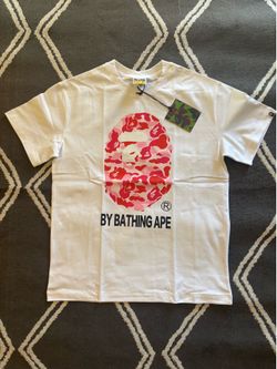 Bape Pink/White Shirt