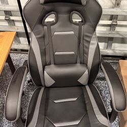 Gaming Chair Basically New With Foot Rest $50