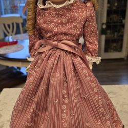 16" Ernst Heubach Koppelsdorf Germany Bisque Head Leather Body Antique Doll Horseshoe