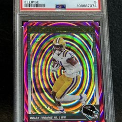 2024 Score 💥 Brian Thomas Jr 💥 Ellipse Rookie /299 PSA 9 Mint 💎 - Jacksonville Jaguars
