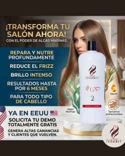 Tratamiento Capilar Botaniker | Alineación Capilar SIN FORMOL para Salones