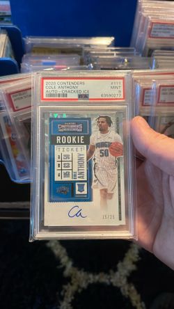 2020 Contenders Rookie Autograph Cole Anthony