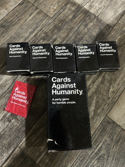 Cards Against Humanity W/ Expansion Packs
