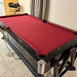 Pool Table & Air hockey Combo