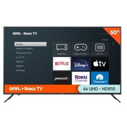 50" ONN Roku Tv New