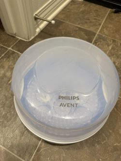 Philips Avent Microwave Steam Sterilizer For Baby Bottles, Pacifiers, Cups and More