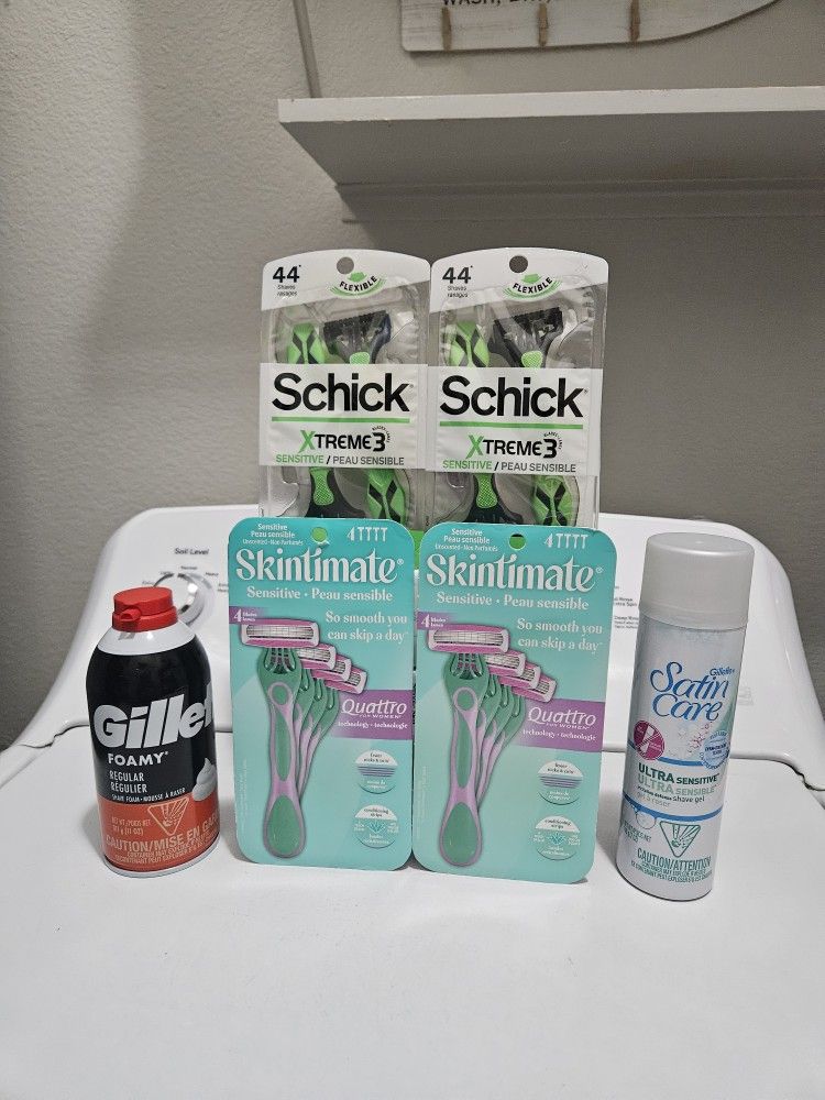 Skintimate,sckick Razors