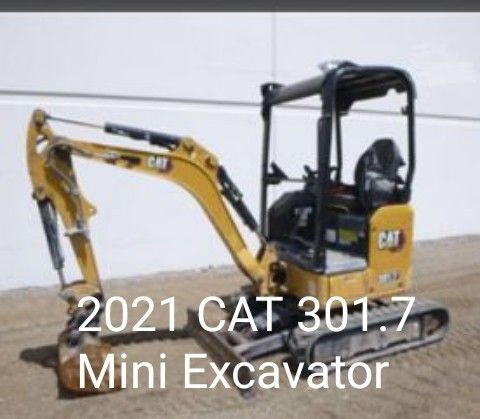 2021 CAT 301.7 Min Excavators