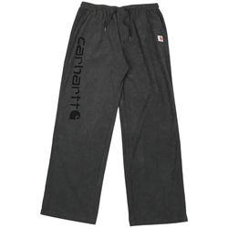 Carhartt Sweatpants Mens XL Gray Loose Fit Baggy Spell Out Sweats Corduroy Y2K