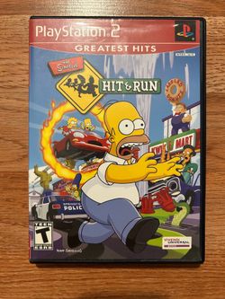 The Simpsons Hit & Run PlayStation 2 Game CIB