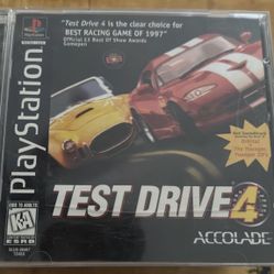 PlayStation 1 Test Drive 4