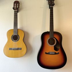 Adult & Child Acoustic Guitar